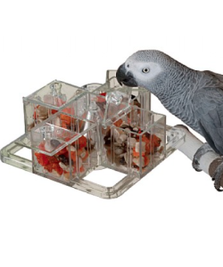 Creative Foraging Carousel - Mentally Stimulating Parrot Toy